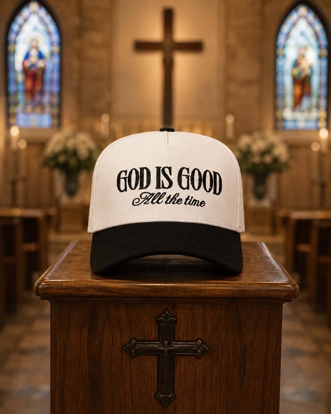 “God Is Good” Handmade Hats ✝️