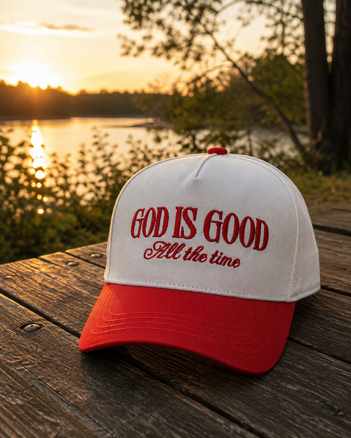 “God Is Good” Handmade Hats ✝️